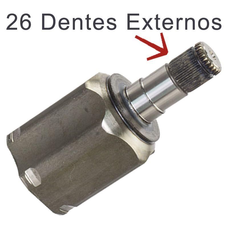 Tulipa trizeta l.esq toro 1.8 4x2 2016/2022 23x26 dentes - 108929